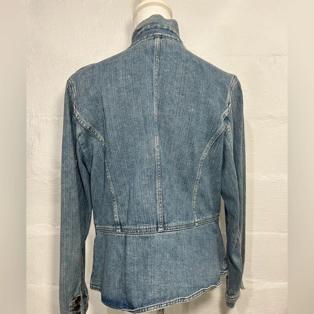 J.JILL  DETAILED JEAN JACKET (a253) - Picture 7 of 14